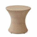 Runder Beistelltisch aus Polyrattan Ø 50 cm